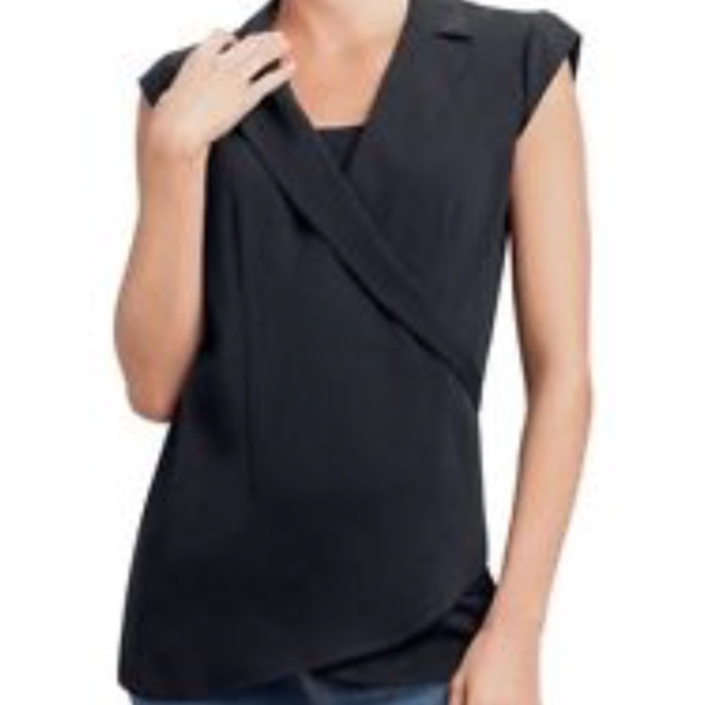 CAbi wrap blouse, like new
